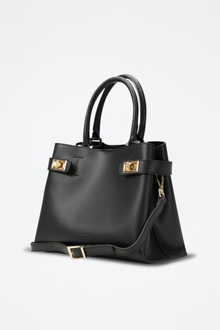 Sac à main  en cuir  Nelia - Noir