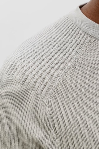 Camisola regular - Cinzento-claro
