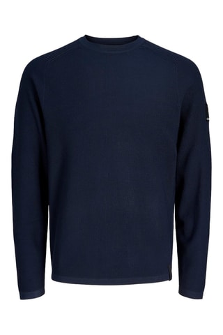 Camisola regular - Azul-marinho