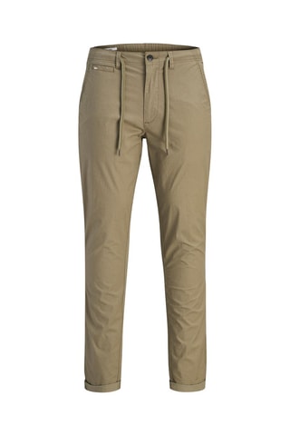Calças chino slim - Bege