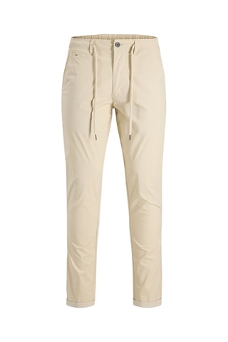 Calças chino slim - Bege