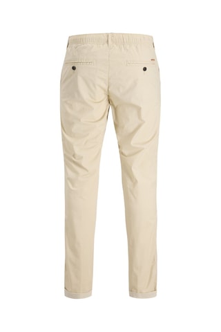 Calças chino slim - Bege