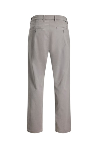 Calças chino relaxed - Cinzento-claro