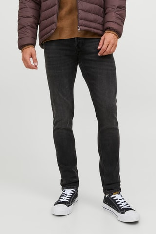 Calças de ganga slim - Preto
