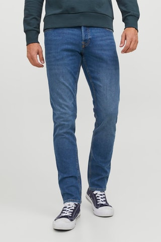 Calças de ganga slim - Azul
