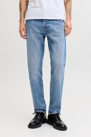 Calças de ganga tapered - Azul-claro