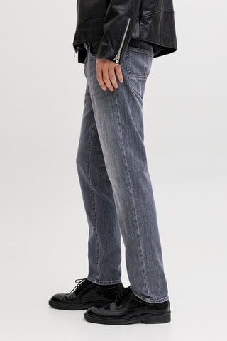 Calças de ganga tapered - Cinzento-azulado