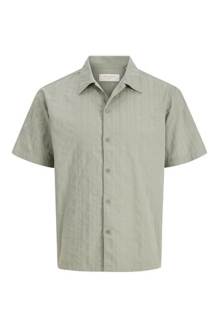 Camisa relaxada - Verde-água