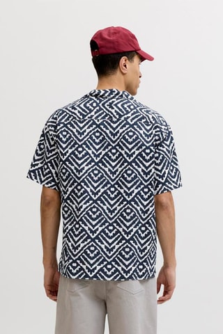 Camisa larga - Azul-marinho