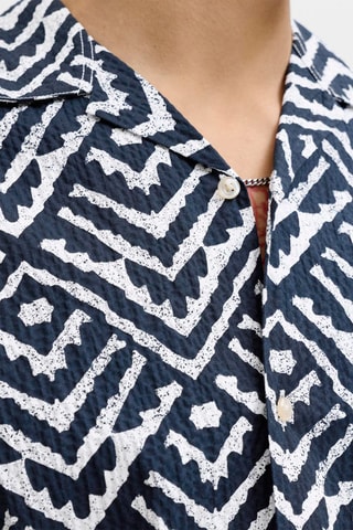 Camisa larga - Azul-marinho