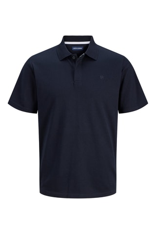 Polo regular - Azul-marinho