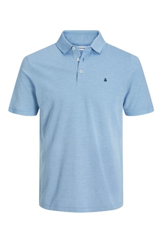 Polo slim - Azul-celeste