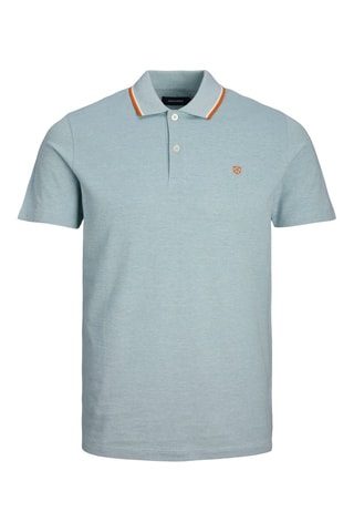 Polo slim - Azul-celeste