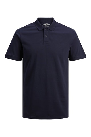 Polo regular - Azul-marinho