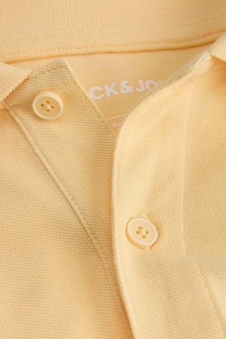 Polo regular em algodão biológico - Amarelo