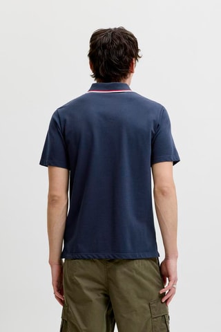 Polo regular - Azul-marinho