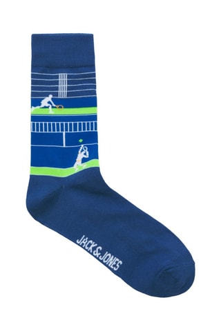 3 pares de meias - Azul