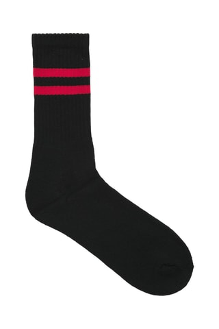 5 pares de meias - Preto