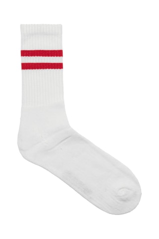 5 pares de meias - Branco