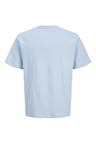 T-shirt - Azul e mostarda