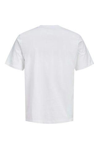 T-shirt regular em algodão biológico - Branco
