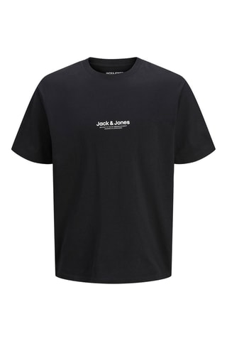 3 t-shirts relaxed - Preto e azul