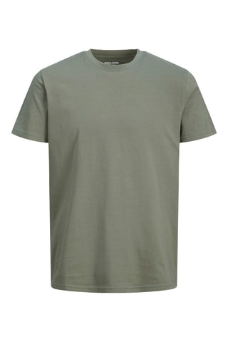 3 t-shirts relaxed - Verde e bege
