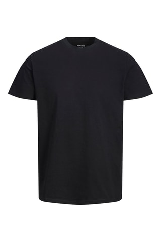 3 t-shirts relaxed - Preto e azul