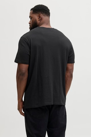 T-shirt em algodão biológico - Preto