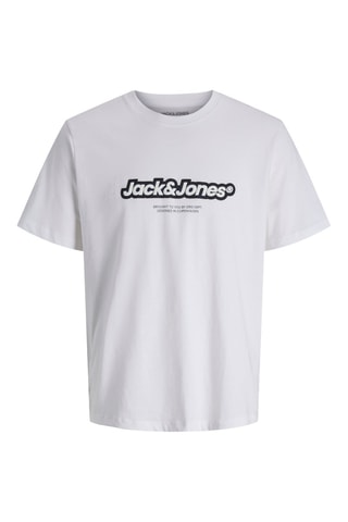 T-shirt relaxed - Branco