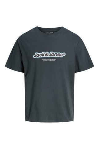T-shirt relaxed - Cinzento