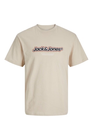 T-shirt relaxed - Bege