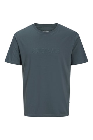 T-shirt regular - Cinzento