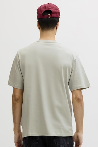T-shirt relaxed - Cinzento
