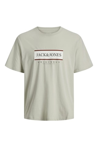 T-shirt relaxed - Cinzento