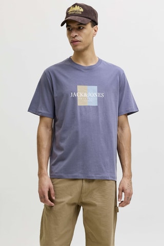 T-shirt relaxed - Azul