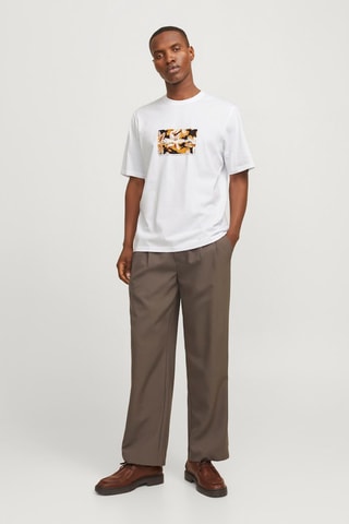 T-shirt relaxed - Branco