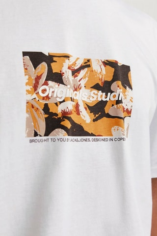 T-shirt relaxed - Branco