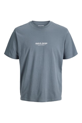 T-shirt relaxed - Cinzento