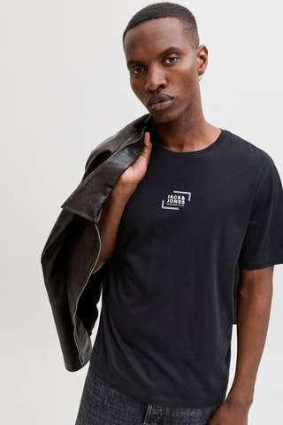T-shirt regular - Preto