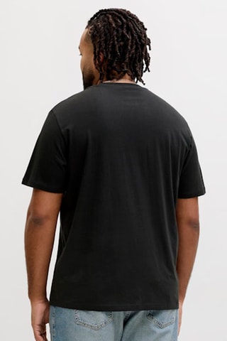 T-shirt em algodão biológico - Preto