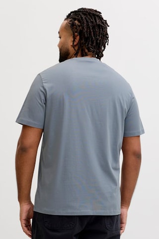 T-shirt em algodão biológico - Cinzento