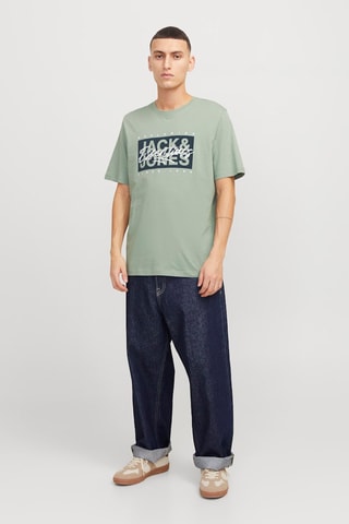 T-shirt regular - Verde sálvia