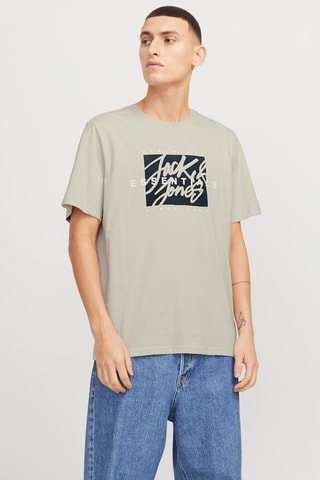 T-shirt regular - Bege
