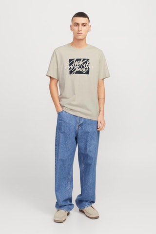 T-shirt regular - Bege