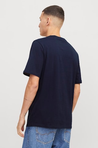T-shirt regular - Azul-marinho