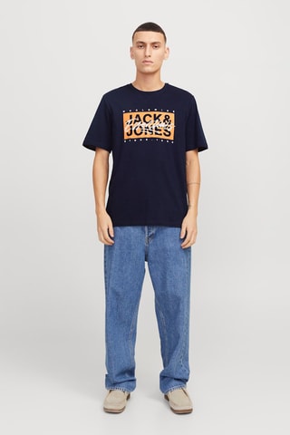 T-shirt regular - Azul-marinho