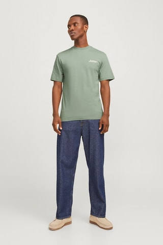 T-shirt regular - Verde sálvia