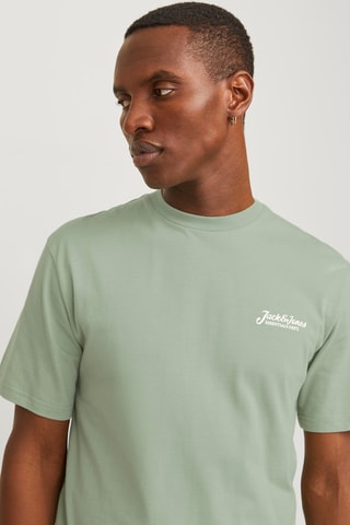 T-shirt regular - Verde sálvia