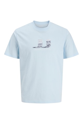 T-shirt regular - Azul-claro